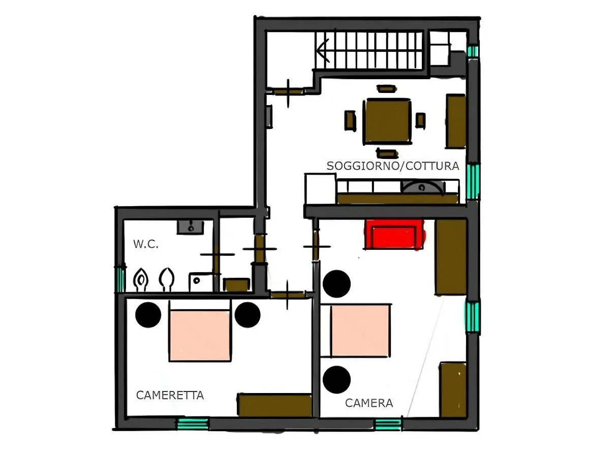 פוצ'קיו La Scuola Di Furio Apartments